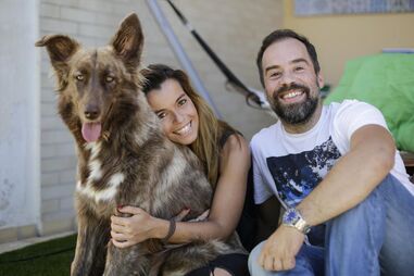 Luís Filipe Borges e Sara Santos