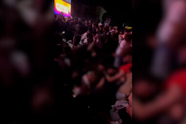 Buracos gigantes em frente ao palco provocam o caos na Feira de São Mateus