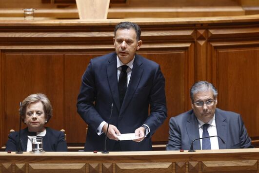 Luís Montenegro no debate sobre os incêndios florestais