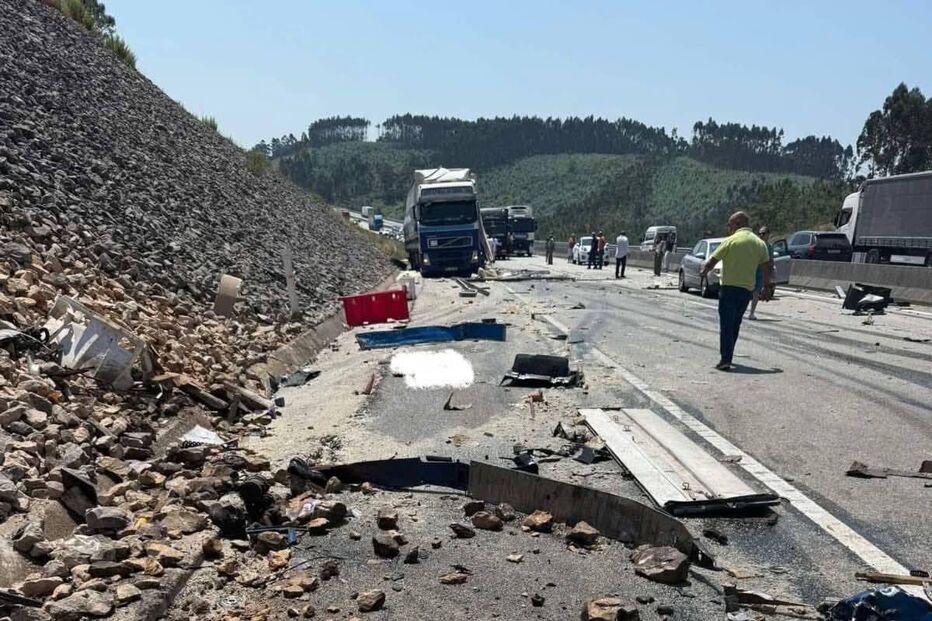 Acidente mortal na A13