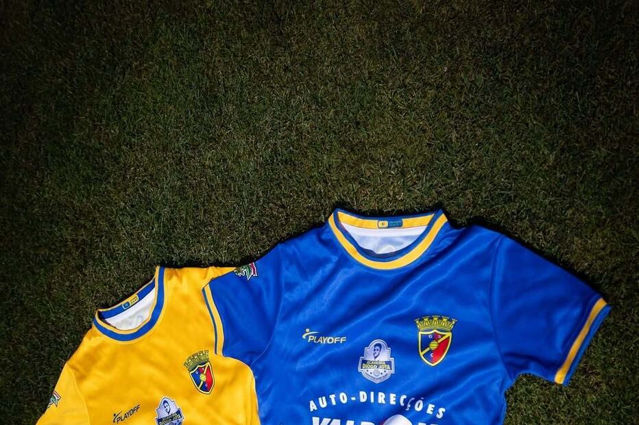 Camisolas do Gondomar homenageiam Diogo Jota e André Silva