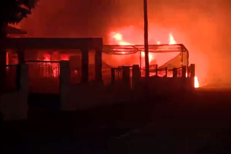 Incêndio em Sabrosa