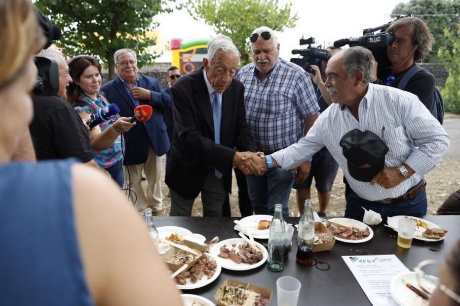 Marcelo Rebelo de Sousa em visita à Região Autónoma dos Açores