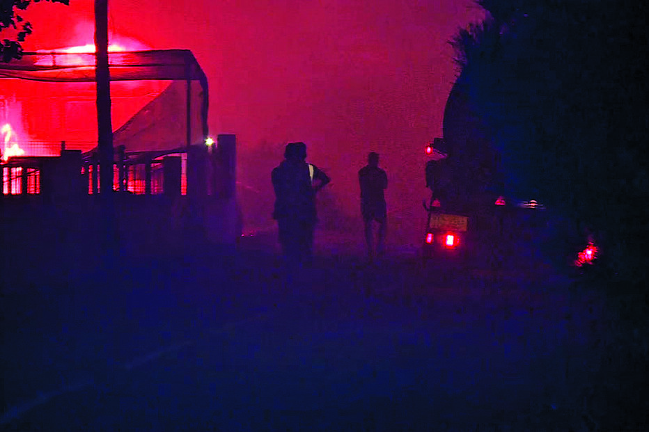 Edifício pertencente a creche ardeu em Sabrosa