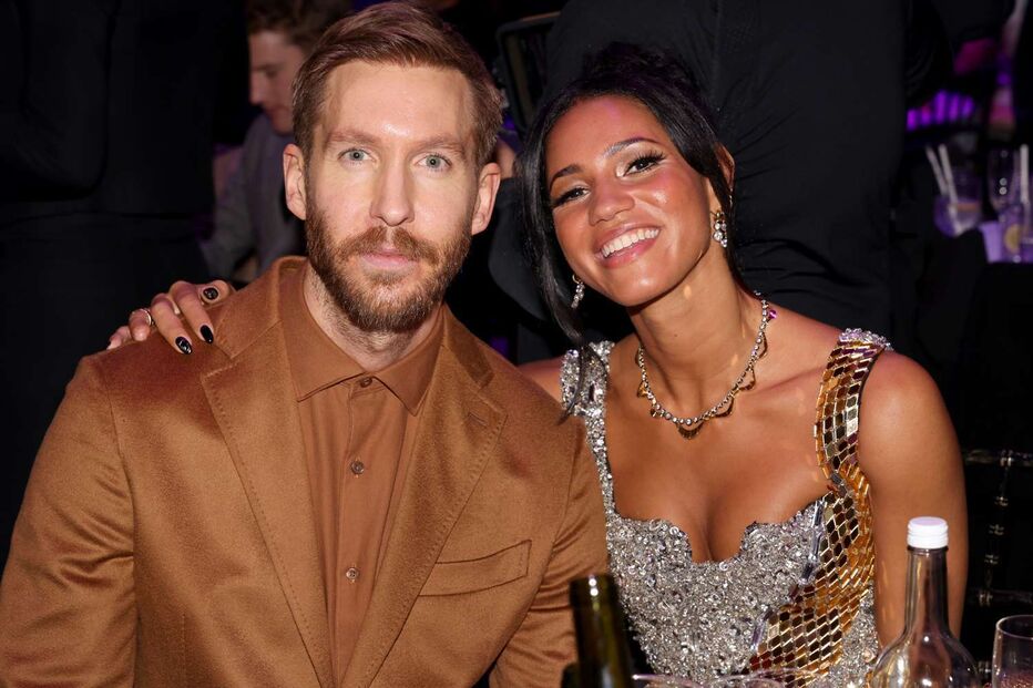 Calvin Harris e Vick Hope celebram a chegada de Micah