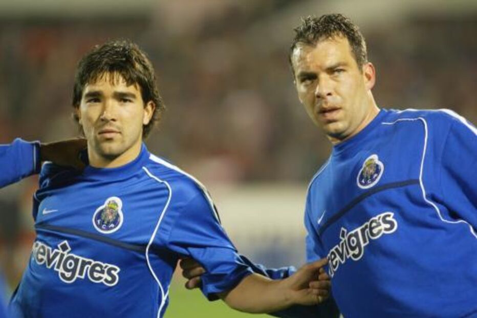 Deco e Jorge Costa
