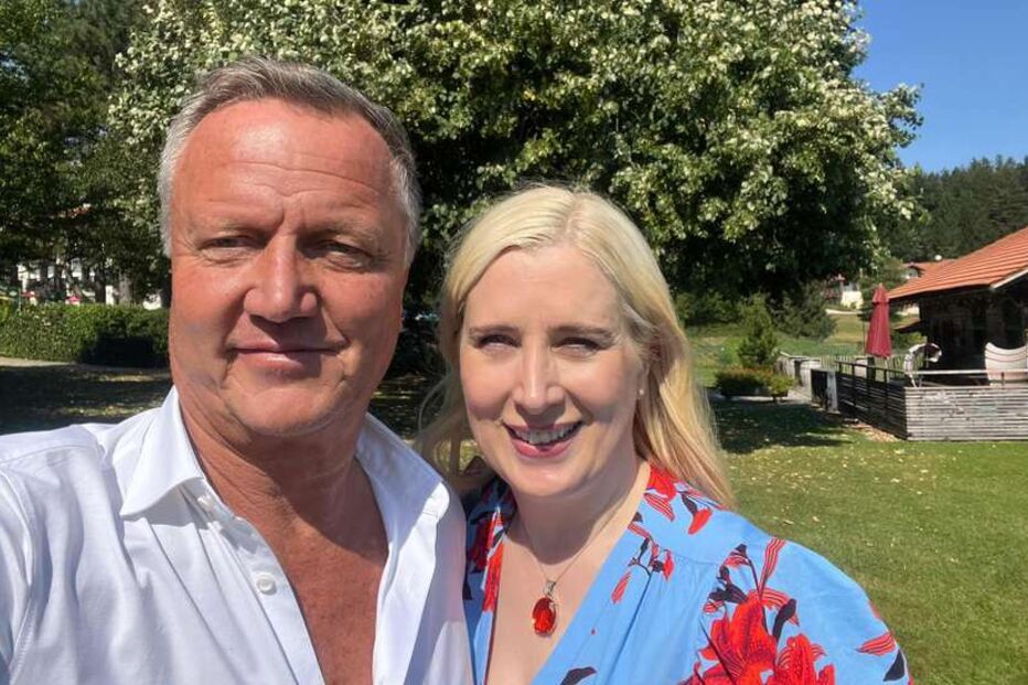 Princesa alemã é mãe após morte do marido, Harald von Hohenzollern