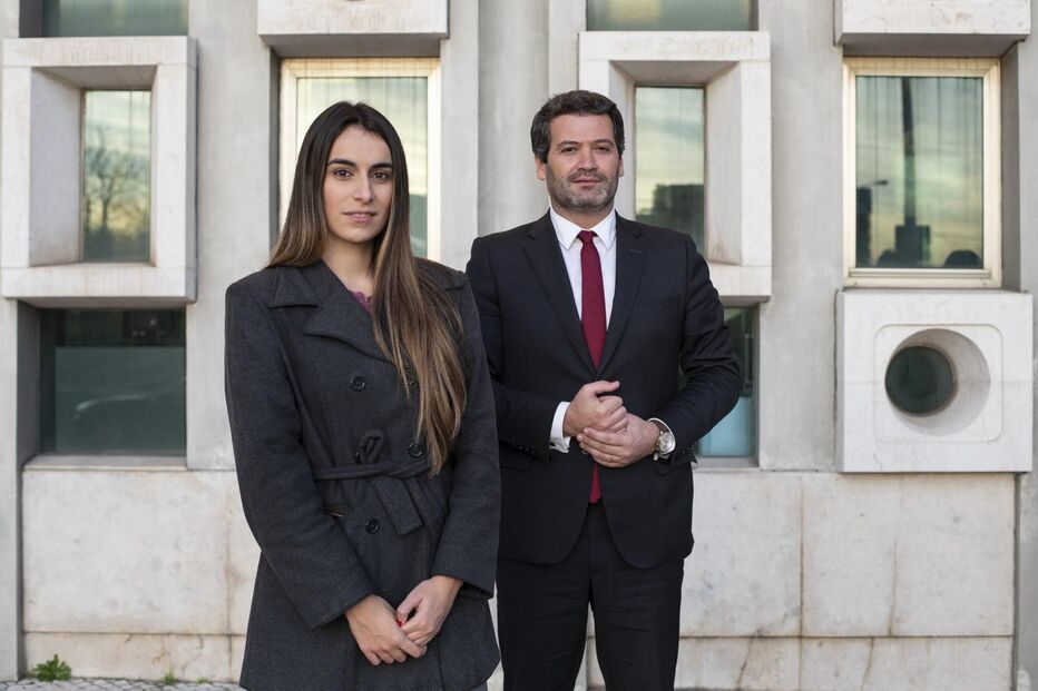 André Ventura e Rita Matias 