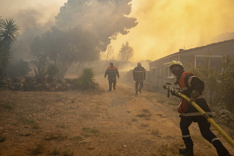 Incêndio em França