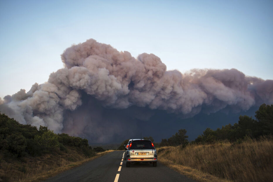 Incêndio em França