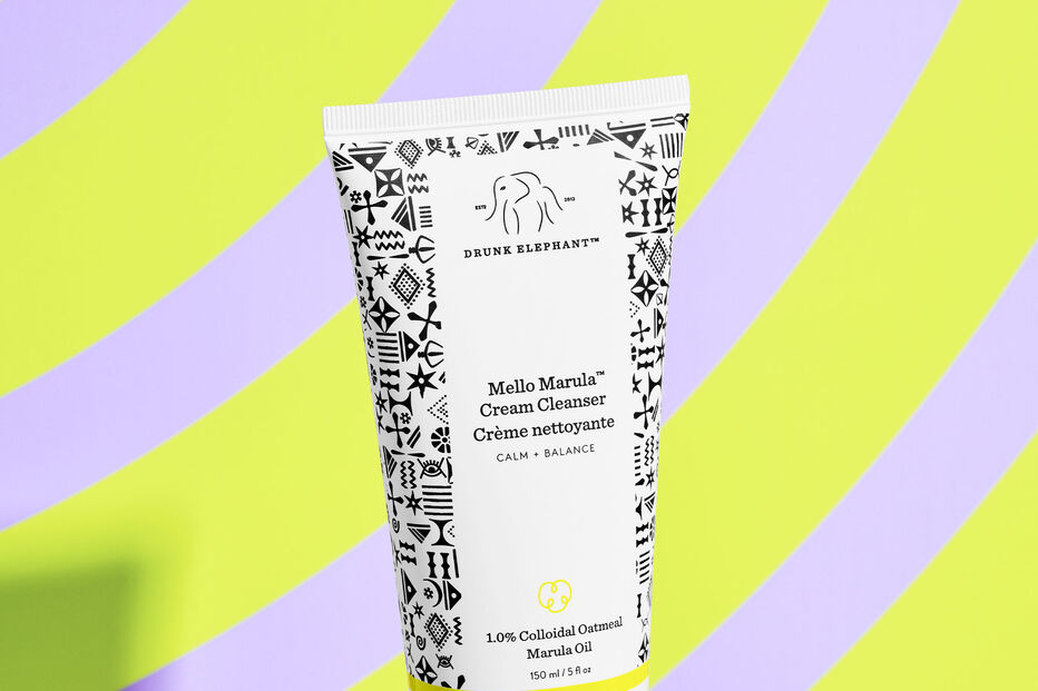 Limpeza facial suave com aveia coloidal e óleo de marula