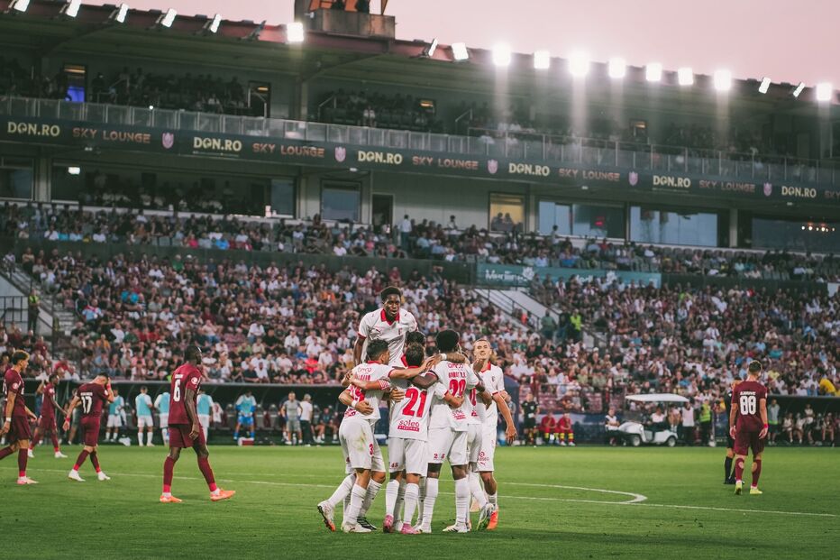 Sporting de Braga vence Cluj na Roménia por 2-1 na primeira mão da terceira pré-eliminatória