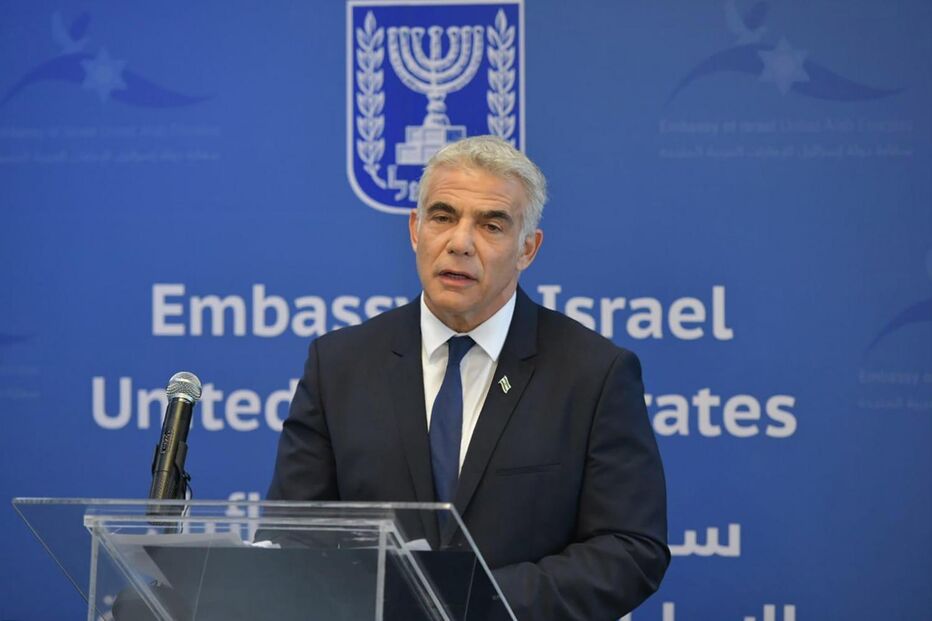 Yair Lapid, líder da oposição israelita