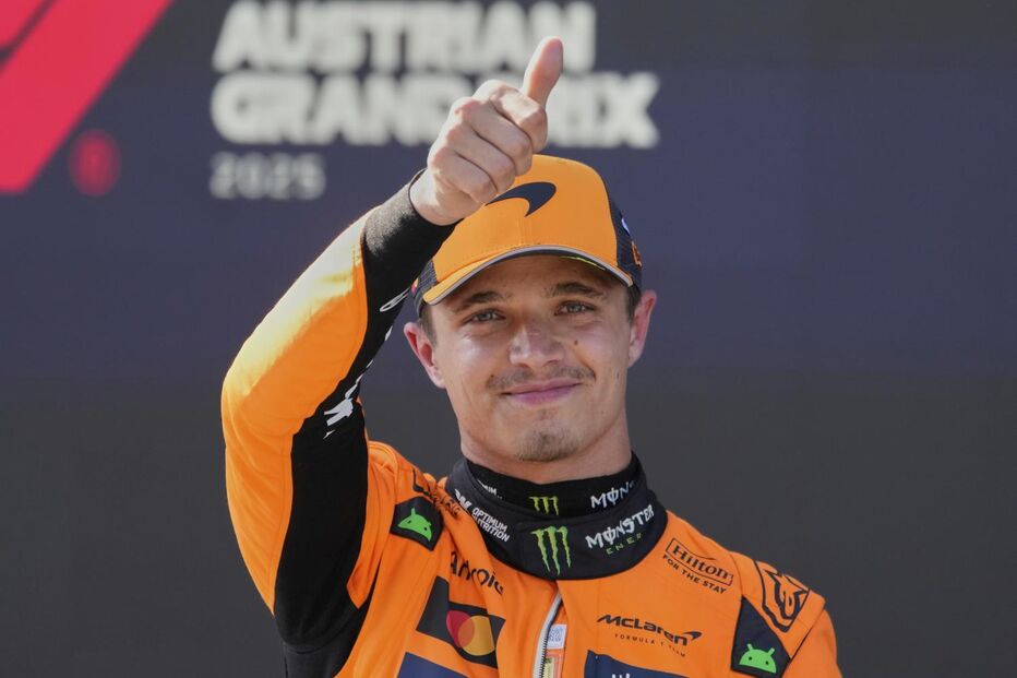 Lando Norris, piloto da McLaren, tem salário base de 17,5 milhões de euros