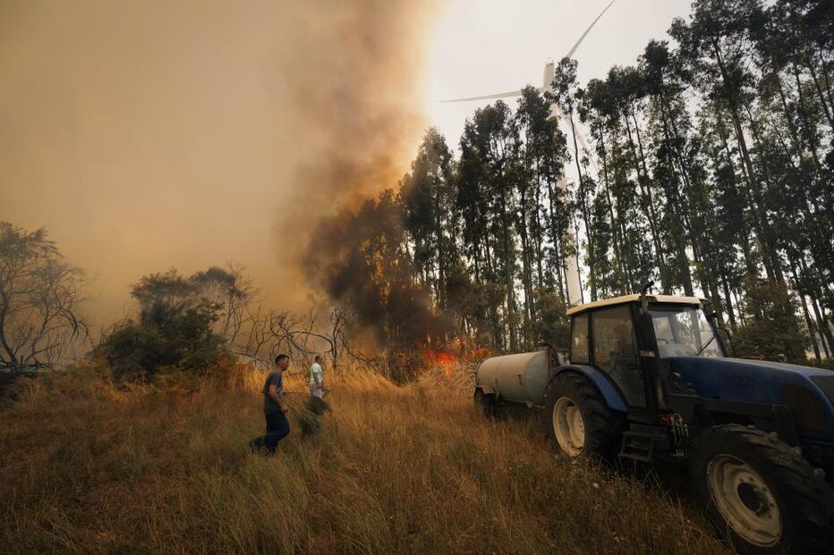 Incêndio em Moimenta da Beira