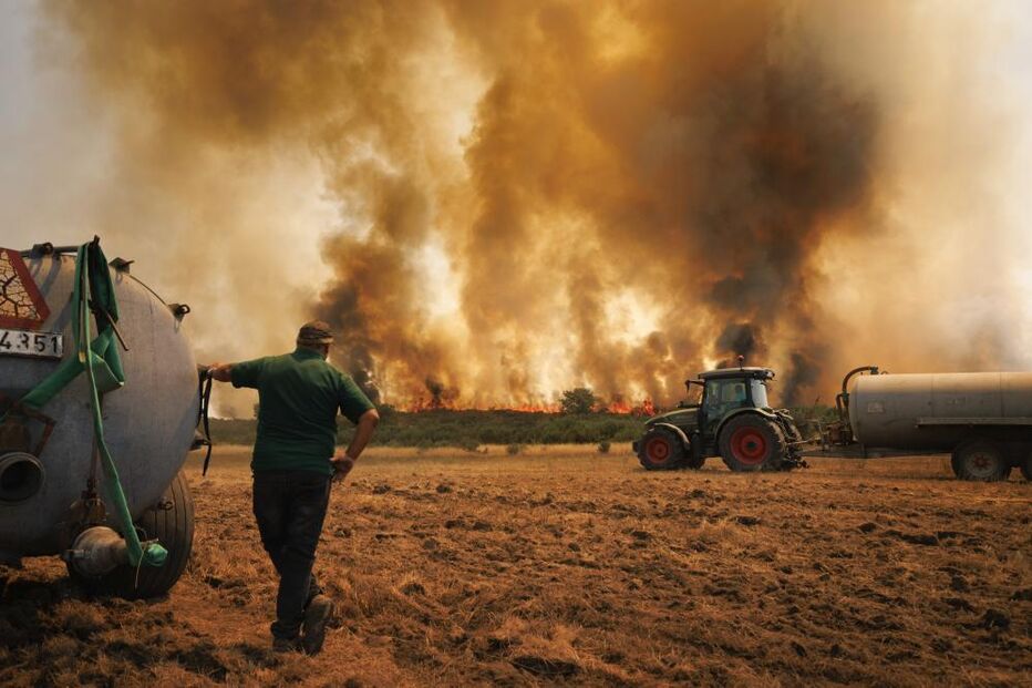 Incêndio em Moimenta da Beira