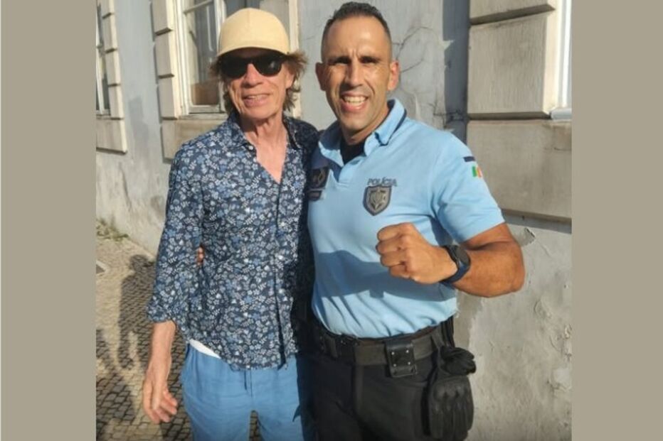 PSP cruza-se com Mick Jagger