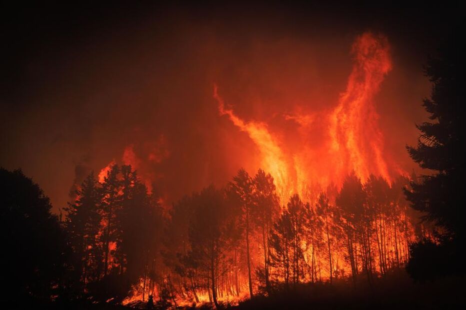 Incêndio na serra do Alvão, Vila Real