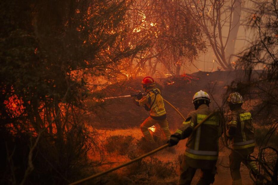 Combate a incêndio em Vila Real 