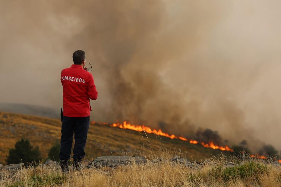 Incêndio em Trevim, na Lousã