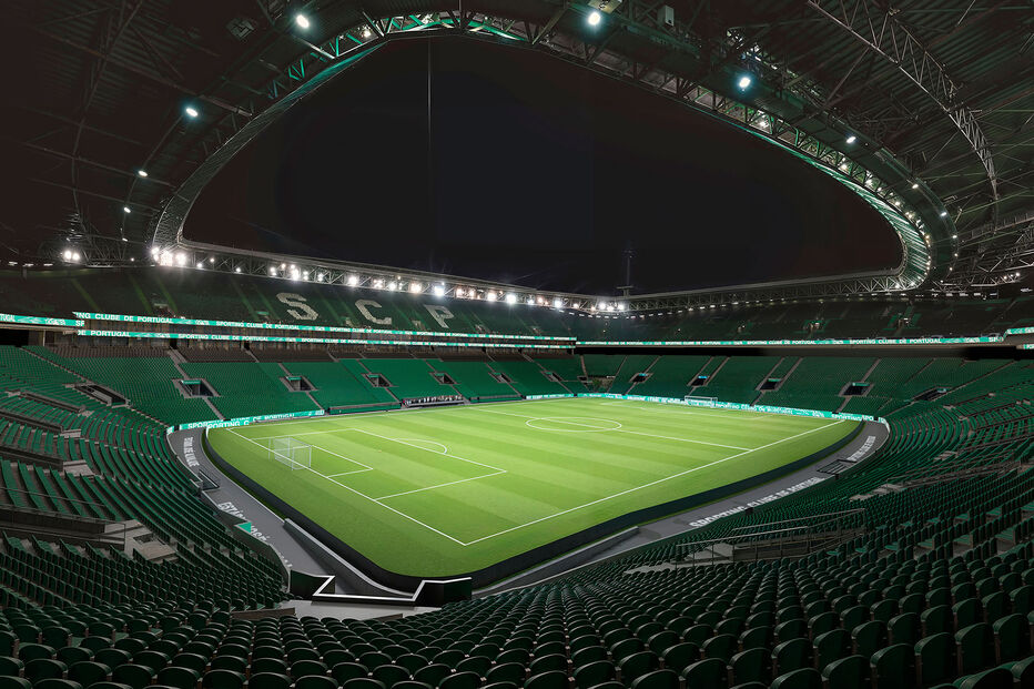 Vista geral do Estádio de Alvalade