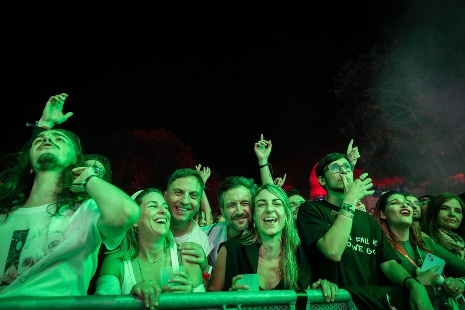 Público no segundo dia do Festival Paredes de Coura