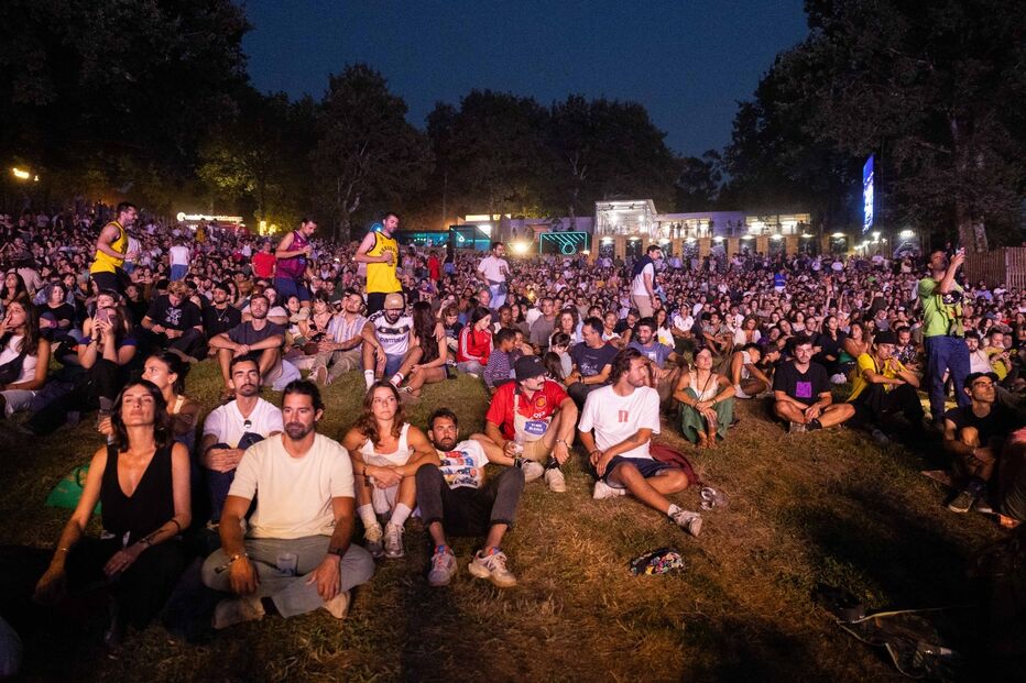 Público na segunda noite do Festival Paredes de Coura