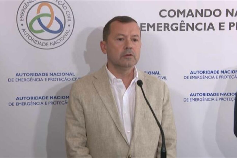 Secretário de estado da Proteção Civil, Rui Rocha