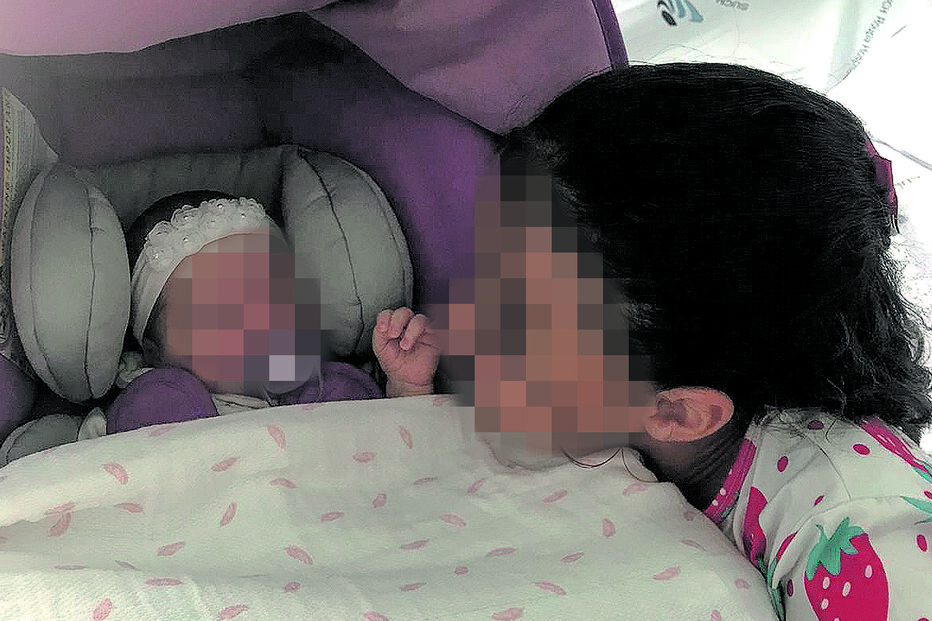 Bebé Serena Lis nasceu com cordão umbilical enrolado ao pescoço, avô salvou-a.
