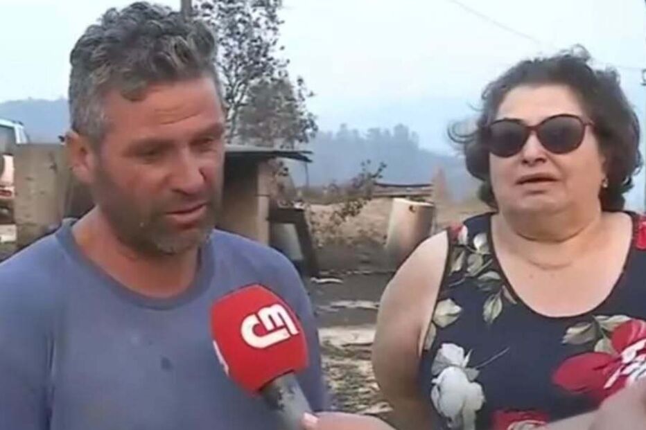 António Raminhos ajuda homem que perdeu a casa em Oliveira do Hospital