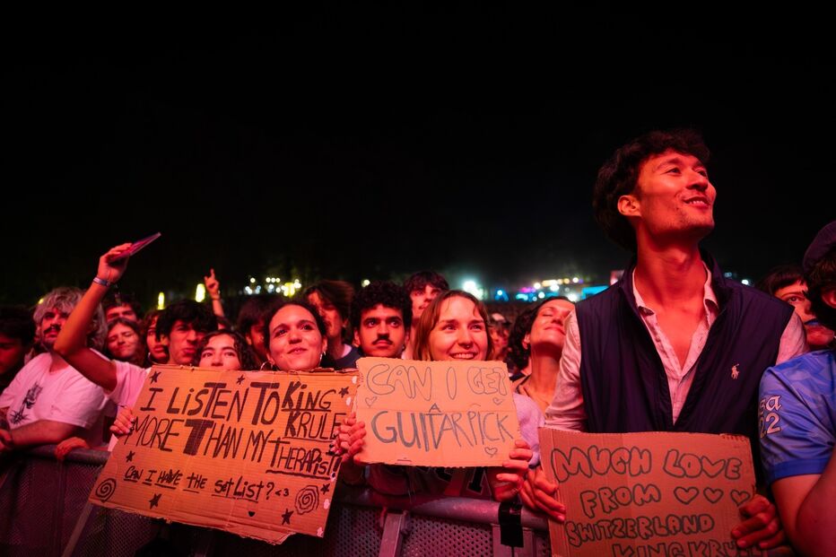 Festivaleiros no penúltimo dia do Paredes de Coura