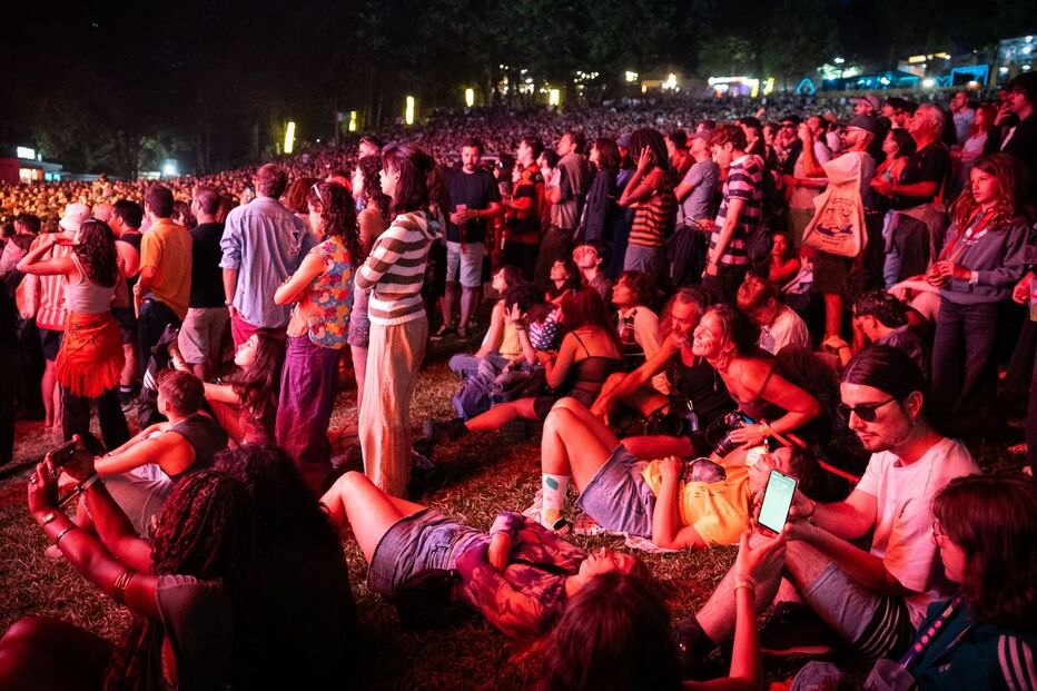 Festivaleiros no penúltimo dia do Paredes de Coura