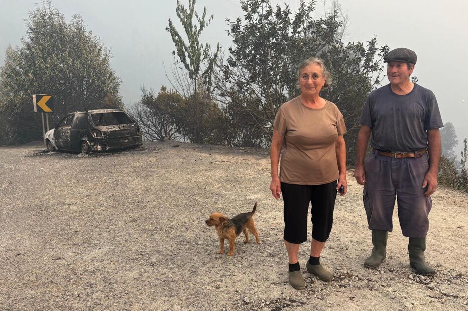 Conceição e Armindo viram o fogo destruir Coucedeira, Seia, e bens materiais