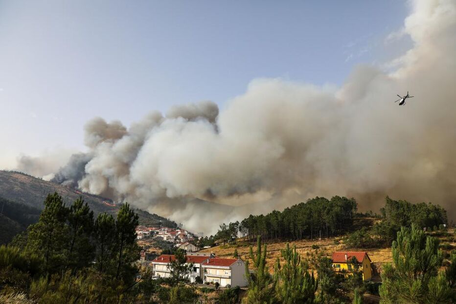 Aldeia das Meãs fustigada pelos incêndios