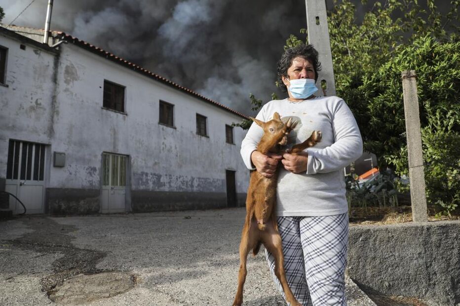 Aldeia das Meãs fustigada pelos incêndios