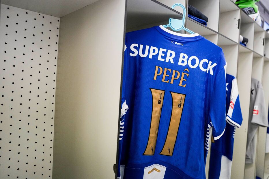 O balneário do FC Porto no Estádio Municipal de Barcelos