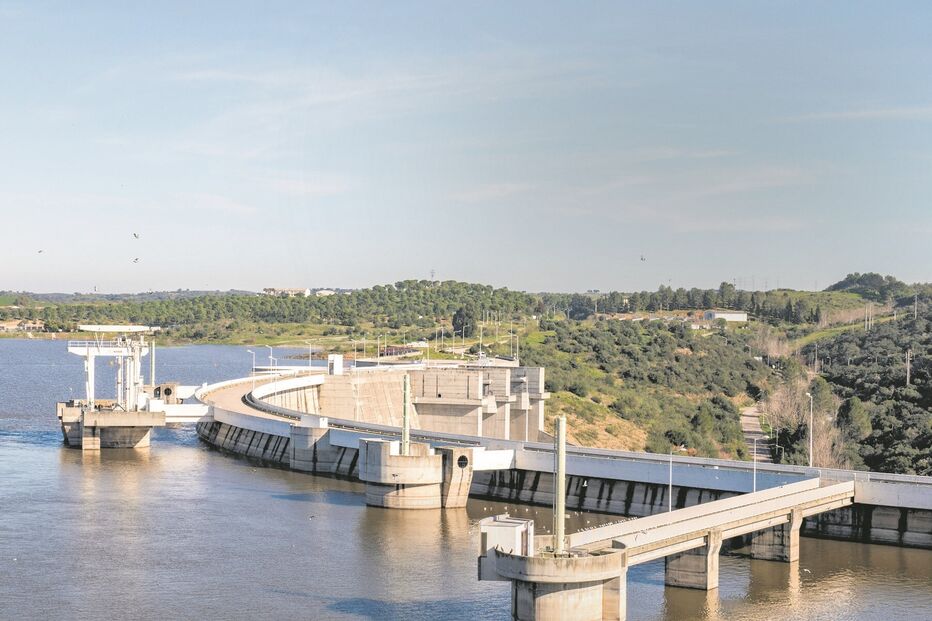 Chuva intensa permitiu ganhos recorde de água,  pelo que o volume atual é superior à média dos últimos 35 anos