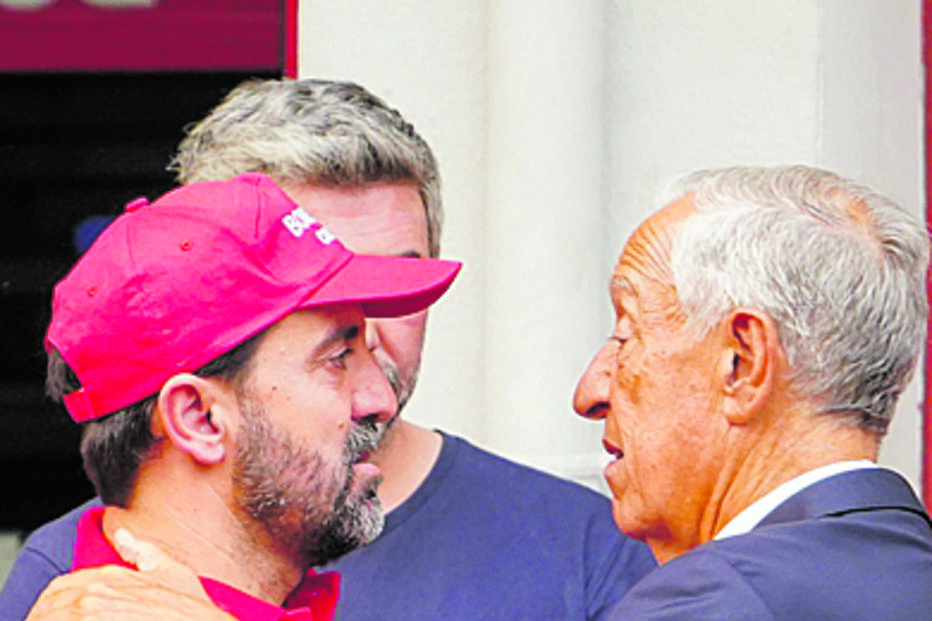 Marcelo foi ao velório