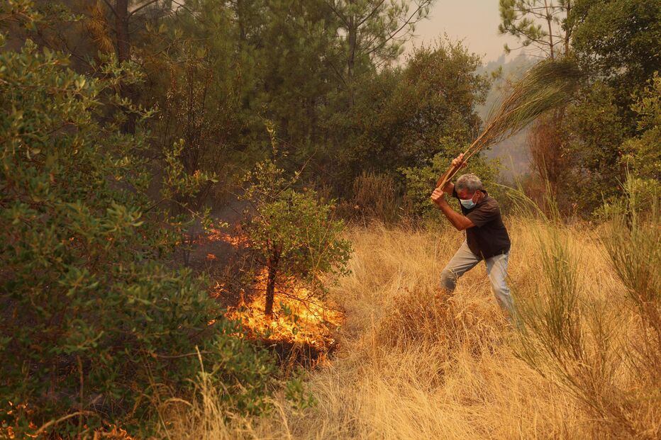 Combate ao fogo perto de Pereiros, Castelo Branco