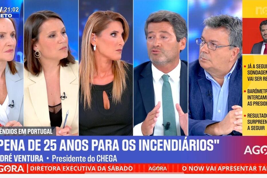 NOW com melhor dia de sempre alarga vantagem sobre a SIC notícias