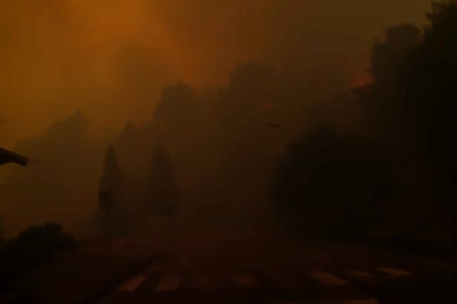 Fogo em Unhais da Serra