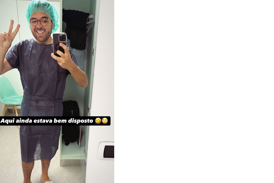 Rúben Pacheco Correia submeteu-se a cirurgia após perda de 84 quilos