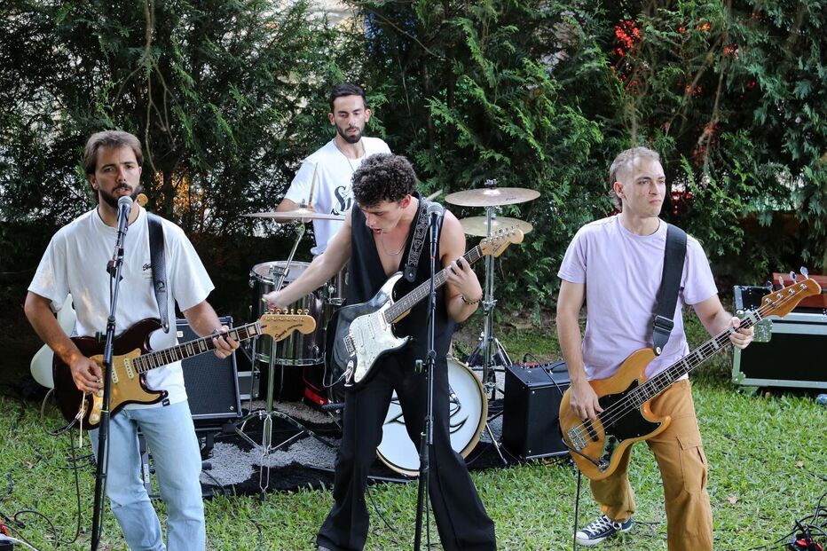 Banda atua no Vilar de Mouros