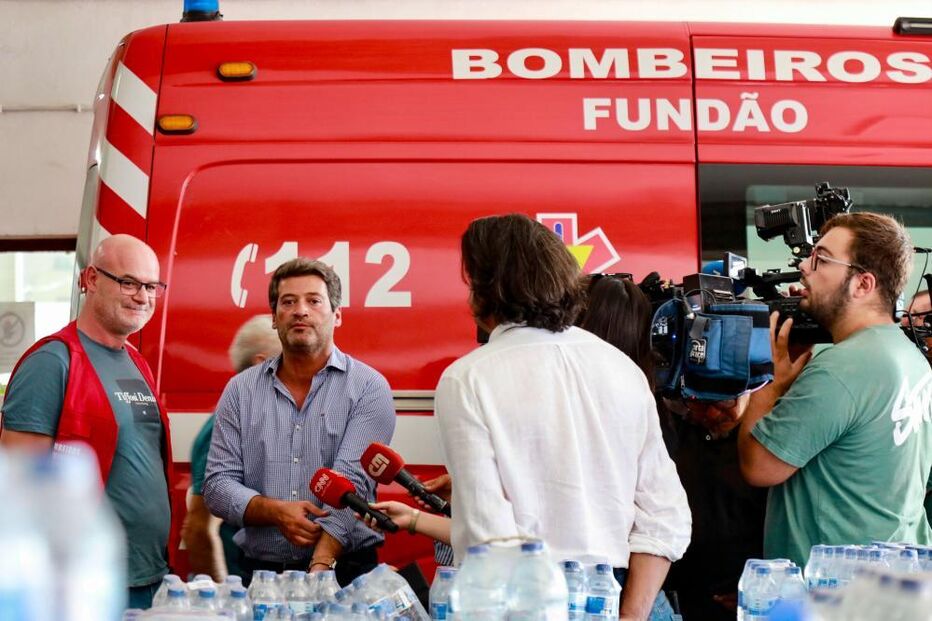 André Ventura critica gestão de fogos por Montenegro em Leiria