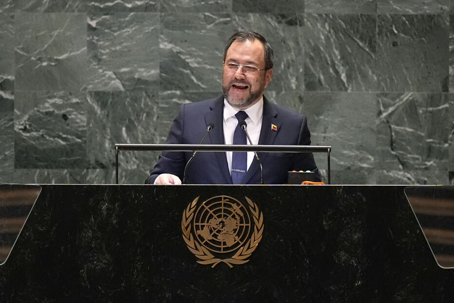 Yván Gil, ministro dos negócios estrangeiros da Venezuela