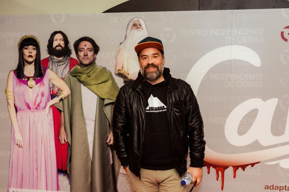 Luís Filipe Borges marca presença no Teatro Independente de Oeiras