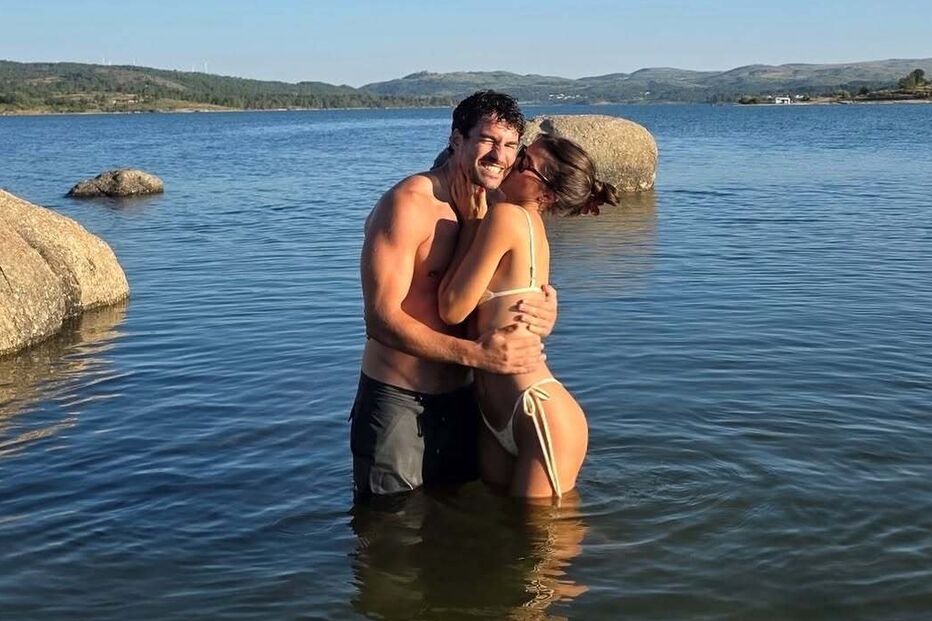 José Condessa e Luisinha Oliveira celebram um ano de namoro