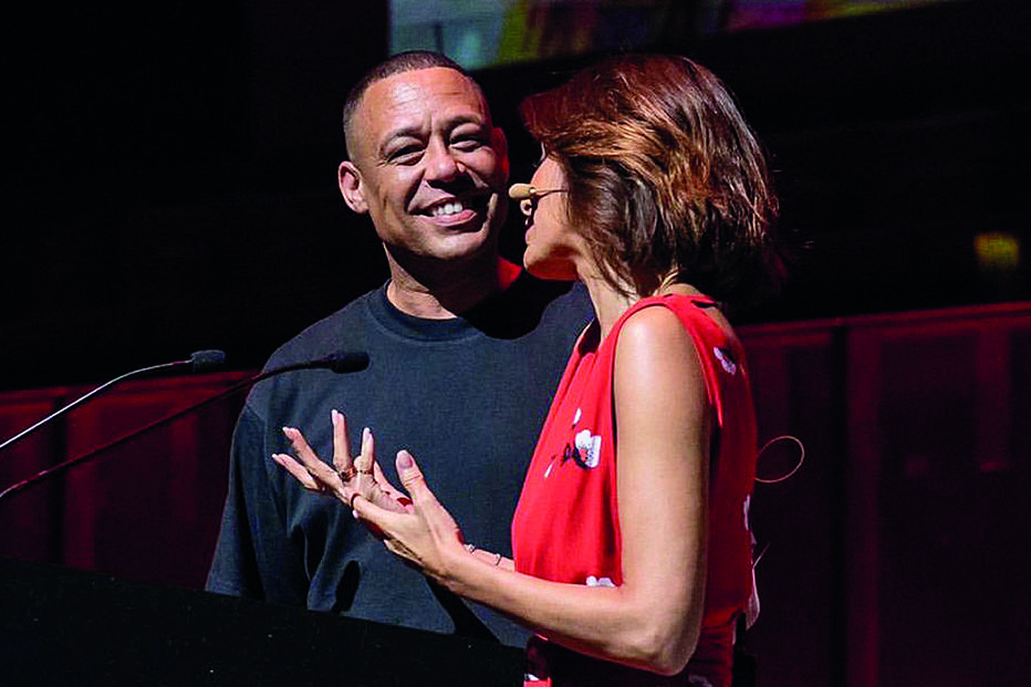 O músico participou como convidado numa palestra da associação de Catarina Furtado, em maio de 2024, na Casa da Música, no Porto