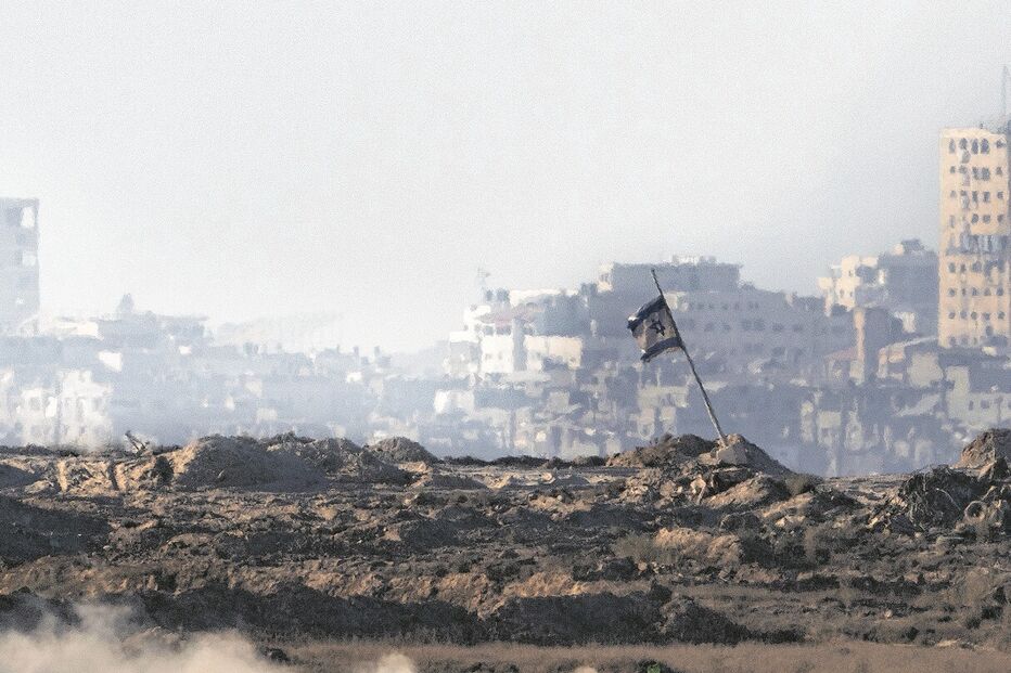 Rasto de destruição em Gaza