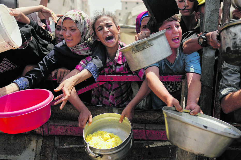Fome em Gaza